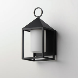 Maxim 30071 Aldous 13" Tall Outdoor Wall Sconce - Black