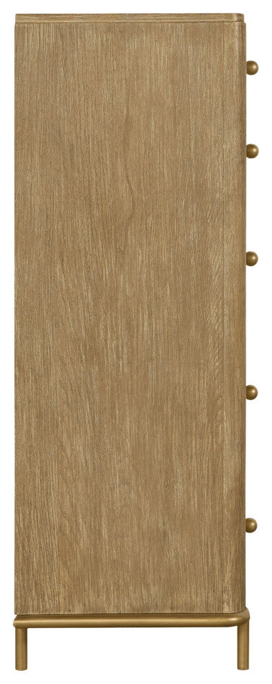 Arini 5-drawer Bedroom Chest Sand Wash