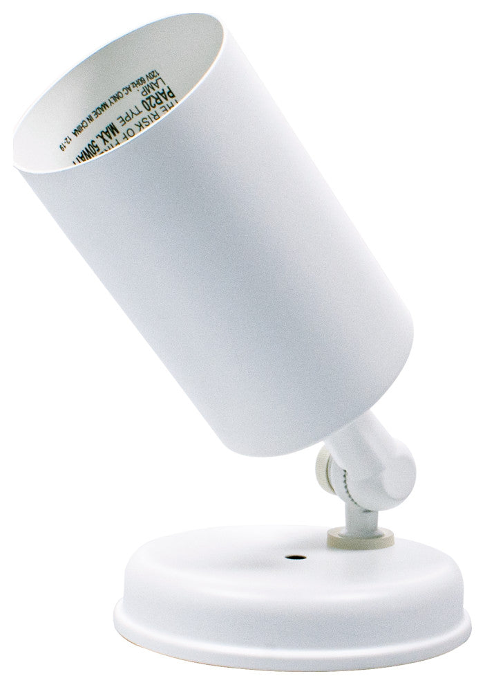 NICOR Single Cylinder Bullet Outdoor Lighting, White