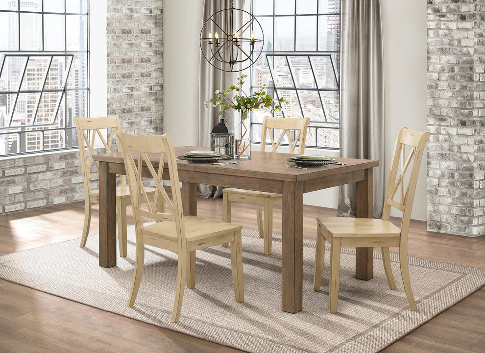 Salena Dining Room Collection, Side Chairs, Set of 2, Buttermilk