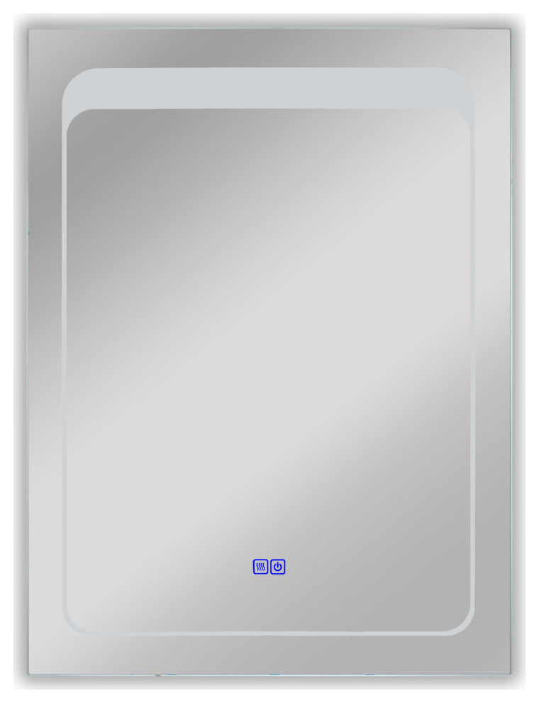 CHLOE Lighting LUMINOSITY Rectangular TouchScreen LED Mirror