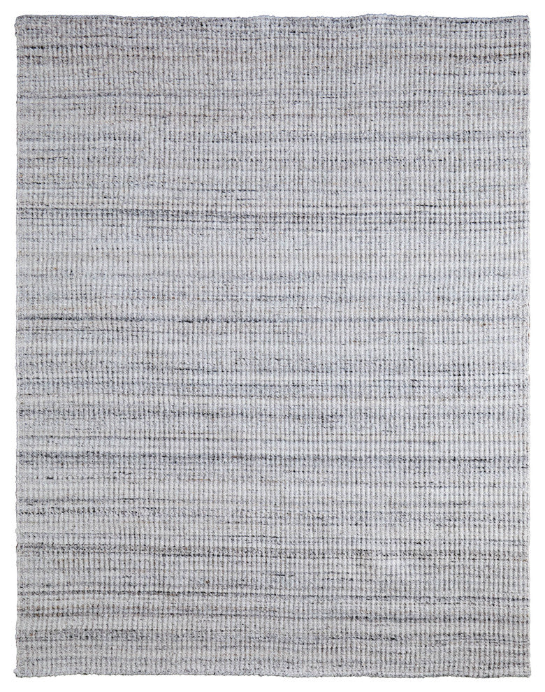 Limerick T8022 Modern/Casual Area Rug, Gray/White, 9'x12'