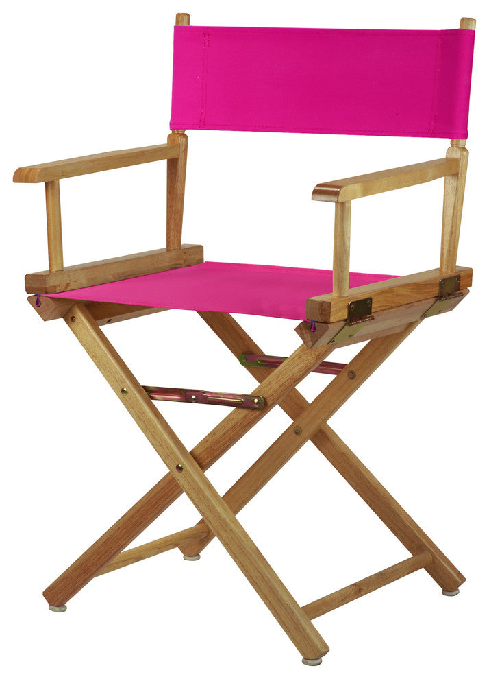 018" Director's Chair Natural Frame-Magenta Canvas