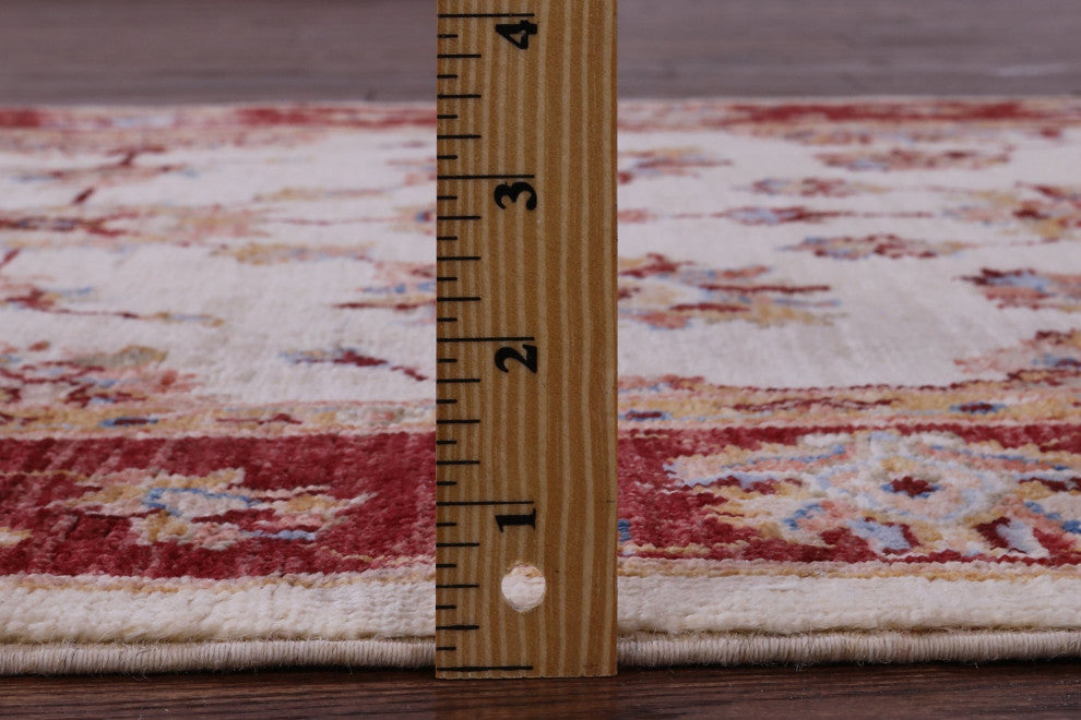 Hand Knotted Persian Tabriz Wool Rug 3' 4" X 5' 2" - Q12788
