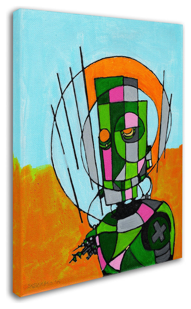 'Segmented Man Ii' Canvas Art, 19x14