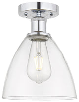Innovations 616-1F-PC-GBD-752 1 Light Semi-Flush Mount, Polished Chrome