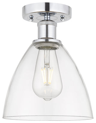 Innovations 616-1F-PC-GBD-752 1 Light Semi-Flush Mount, Polished Chrome