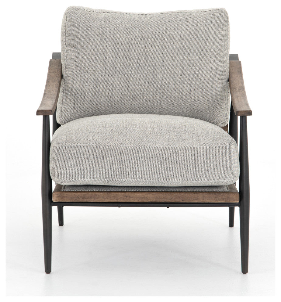 Kennedy Chair-Gabardine Grey