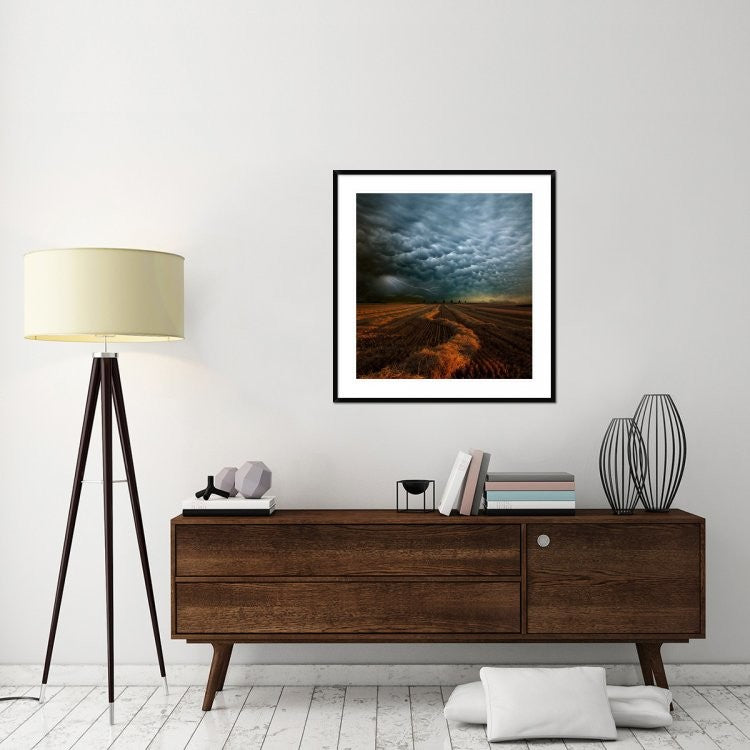 "Mammatus" Framed Digital Print by Franz Schumacher, 36x38"