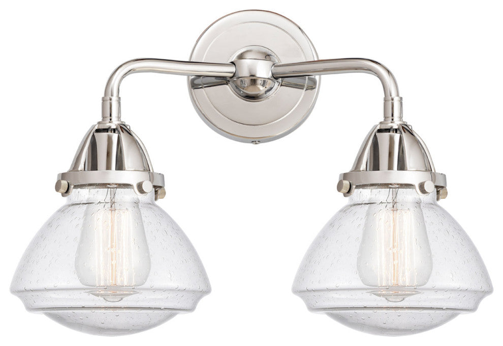 Innovations 288-2W-PC-G324 2-Light Bath Vanity Light, Polished Chrome