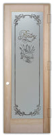 Pantry Door - Apple Pie  - Douglas Fir (stain grade) - 28" x 80" - Knob on...