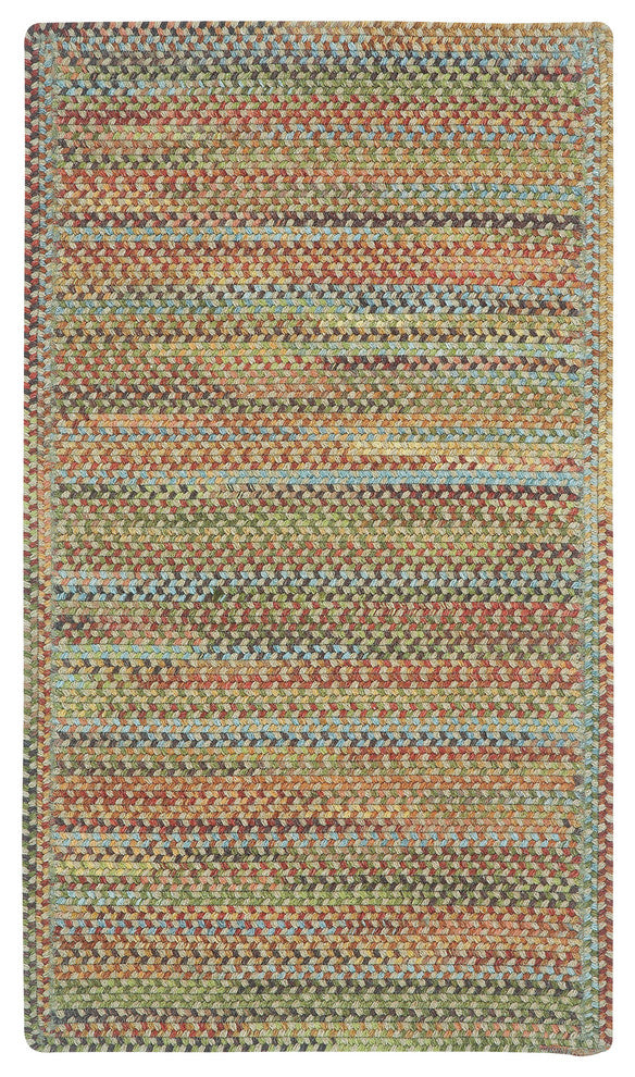 Capel Kill Devil Hill Dusty Multi 0210_910 Braided Rugs - 8' 6" X 8' 6" Cross Se