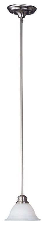 Maxim 91066 Marin 7"W 1 Light Pendant - Oil Rubbed Bronze / Marble Glass