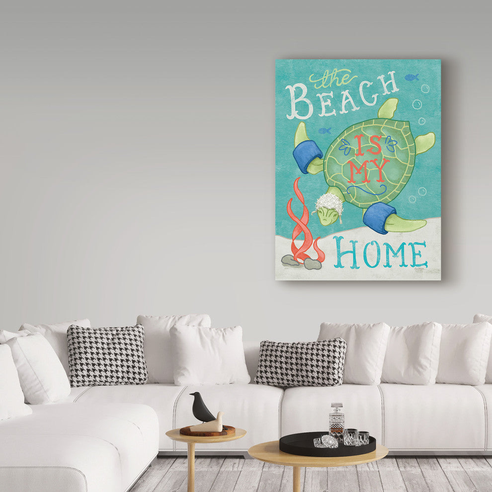 "Ocean Friends II" by Mary Urban, Canvas Art, 32"x24"