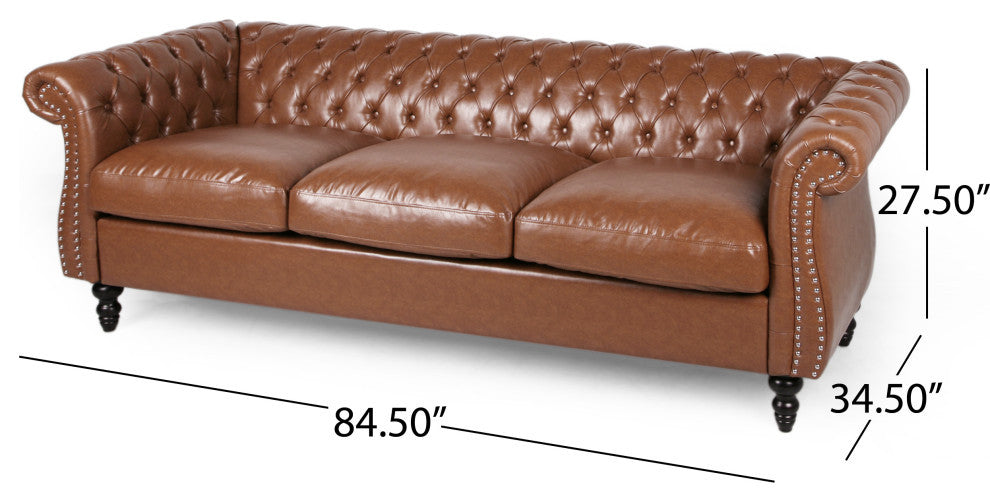 Jakob Chesterfield 2 Piece Living Room Set