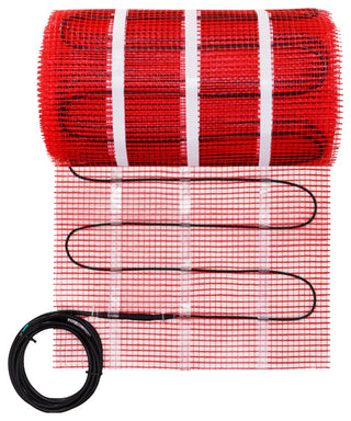 VEVOR Floor Heating Mat Copper Core Electric Warm Tile, 100 Sq.ft 1200w