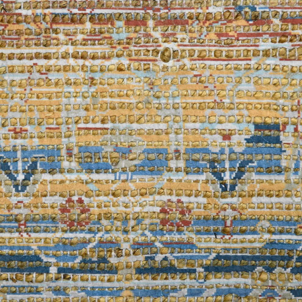 Prairie Larson Area Rug, Blue, 8' x 10', Oriental