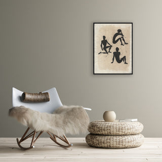 Figures, Silhouette, 24 x 32