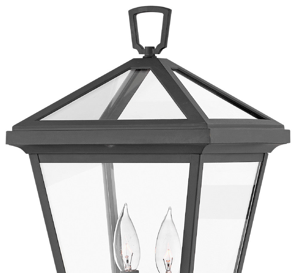 Hinkley Alford Place 20.25" Md LED Post/Pier Mount Lantern, Museum Black