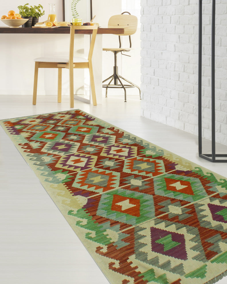 Sangat Kilim Kamile Ivory Runner
