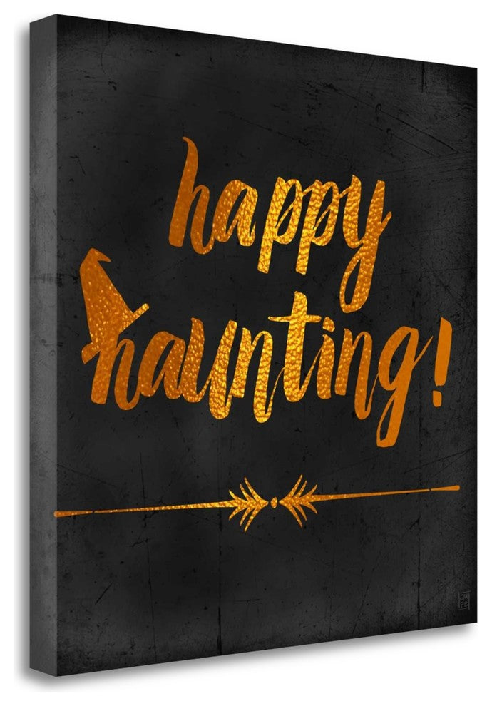"Happy Haunting" By Aubree Perrenoud, Giclee Print on Gallery Wrap Canvas
