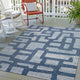 Indoor/Outdoor Sedona SN4 Storm Machine Washable 8' x 10' Rug