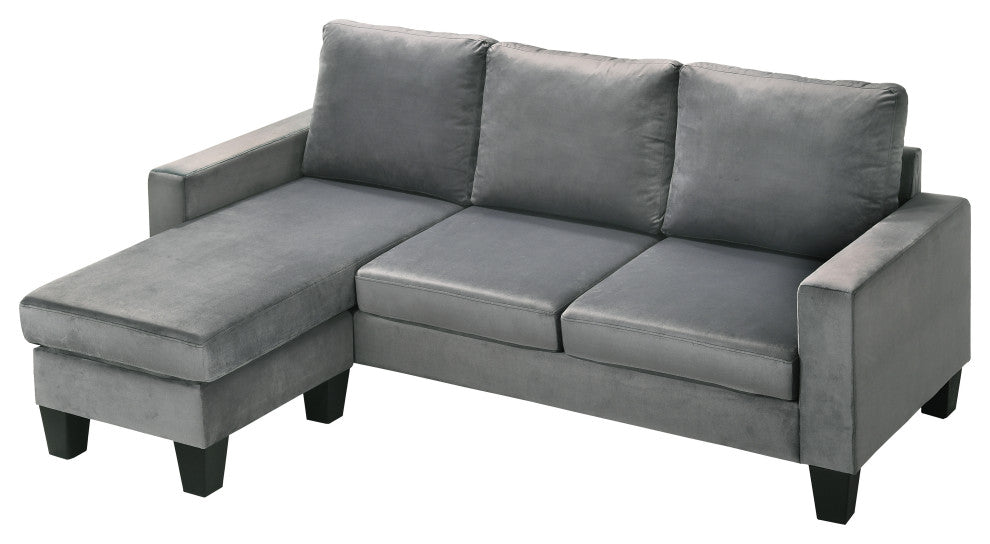 Jessica Sofa Chaise, Gray