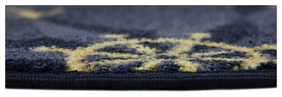 10'x12' Custom Area Rug Mariners Tale, Nylon Stainmaster Carpet, Blue