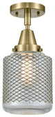 Innovations Lighting 447-1C-AB-G262 Stanton 1 Light 6" Flush Mount