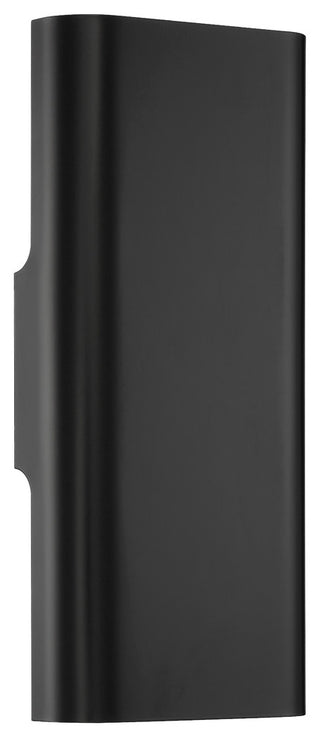 Bi-Punch 2-Light Wall Washer, Black Finish