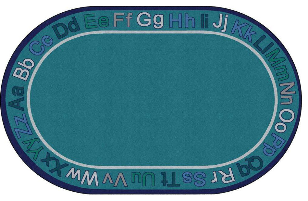Flagship Carpets FA1854-45FS Know Your Abc`S Cool Tone