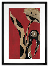 Exotic Bloom Fine Art Print, Black, 26"x18"
