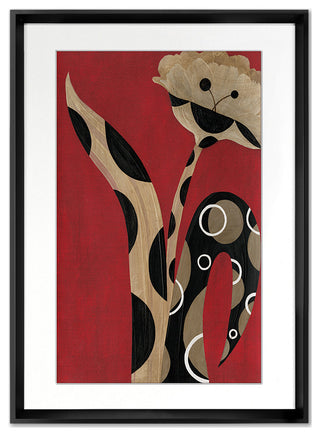Exotic Bloom Fine Art Print, Black, 26"x18"