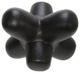 Metal 8" Geometric Orb, Black