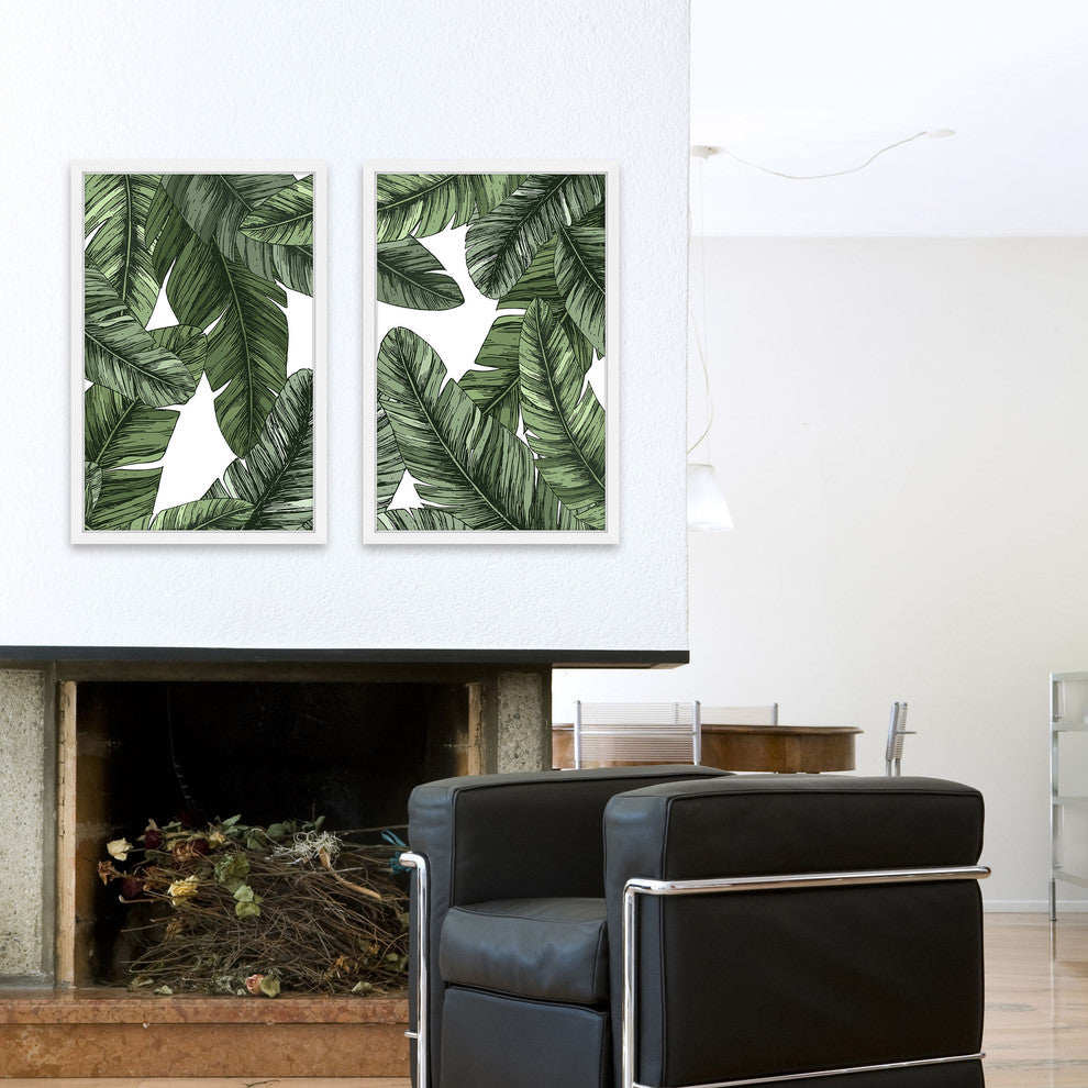 Fort Lauderdale Diptych, 48x36