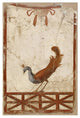 "Wall Fragment with a Peacock" Print 1st Century Roman Artisan, 34"x50"