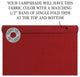 Fenchel Shades, 13"x15"x10" Spider Attachment Lamp Shade, Linen Rich Red