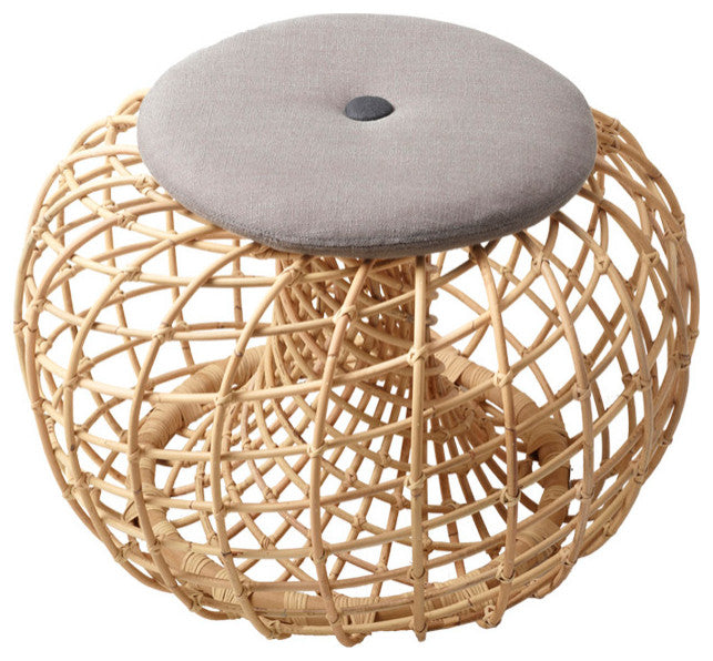 Cane-line Nest footstool small INDOOR, Natural