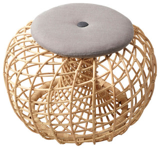 Cane-line Nest footstool small INDOOR, Natural