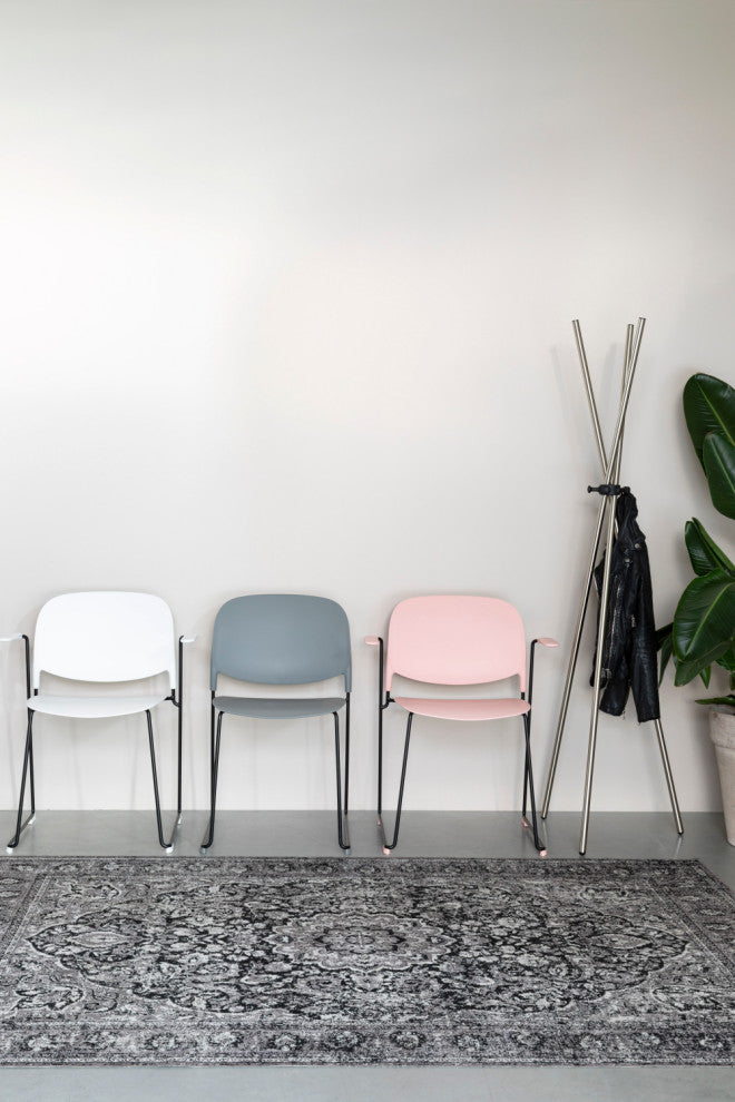Tripod Metal Coat Rack | DF Darwin, Silver