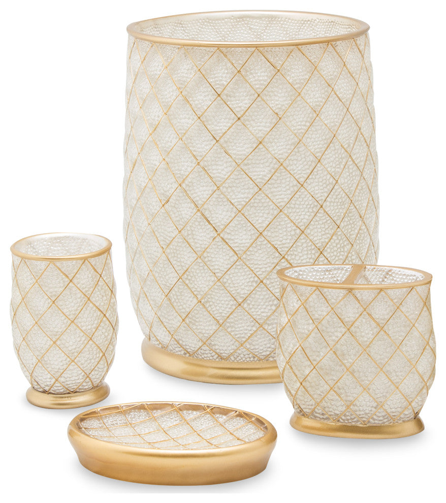 Ingenue 4-Piece Bathroom Accessory Set