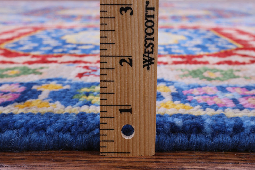 Handmade Mamluk Wool Rug 8' 2" X 10' 5" - Q15394