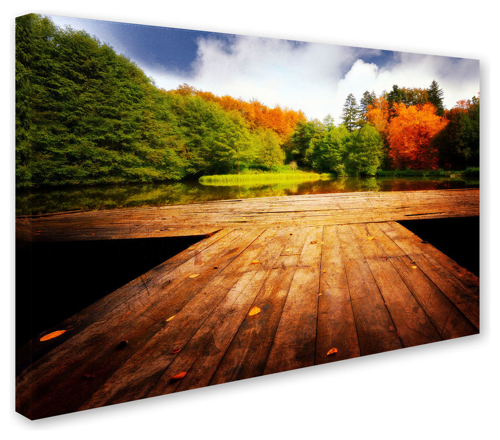 'October' Canvas Art by Philippe Sainte-Laudy
