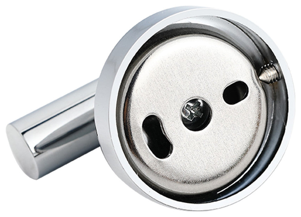 Elizabeth J-Hook Robe Hook in Chrome (Set of 2)