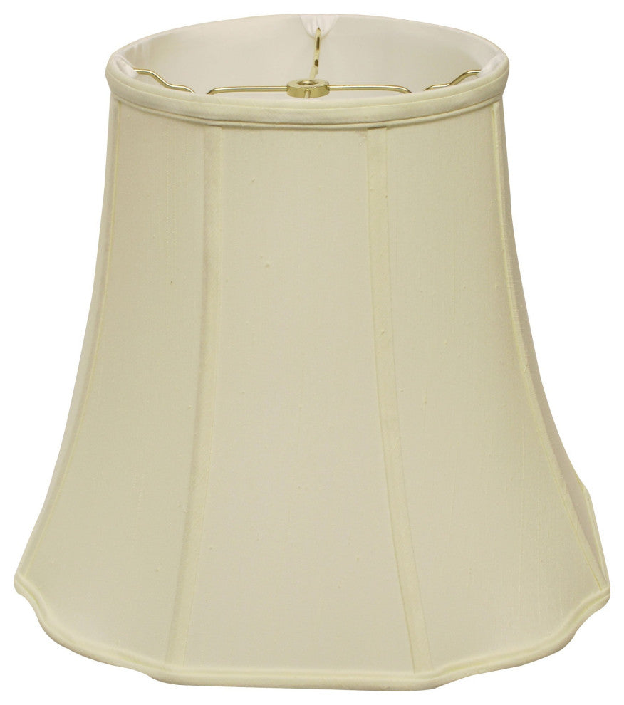16" Ivory Premium Octagon Monay Shantung Lampshade