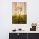 Faux Wood Calming Morning Landscape Photo Unframed Wall Art Prints, 24" X 36"