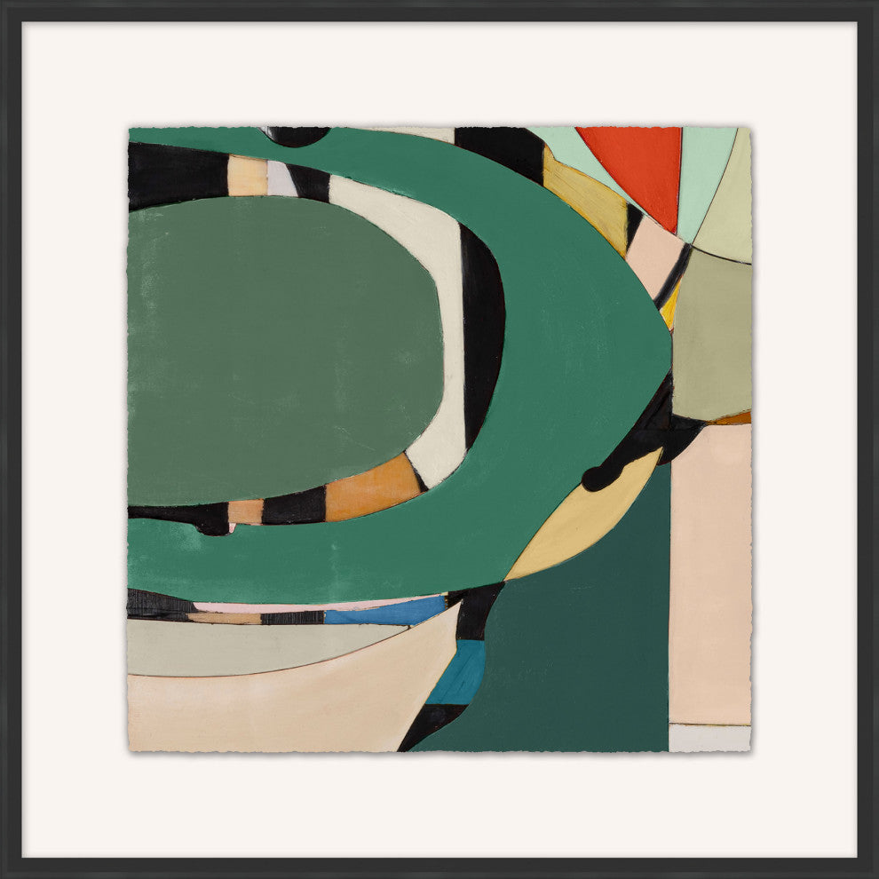 Green Bend 4, Giclee Reproduction Artwork