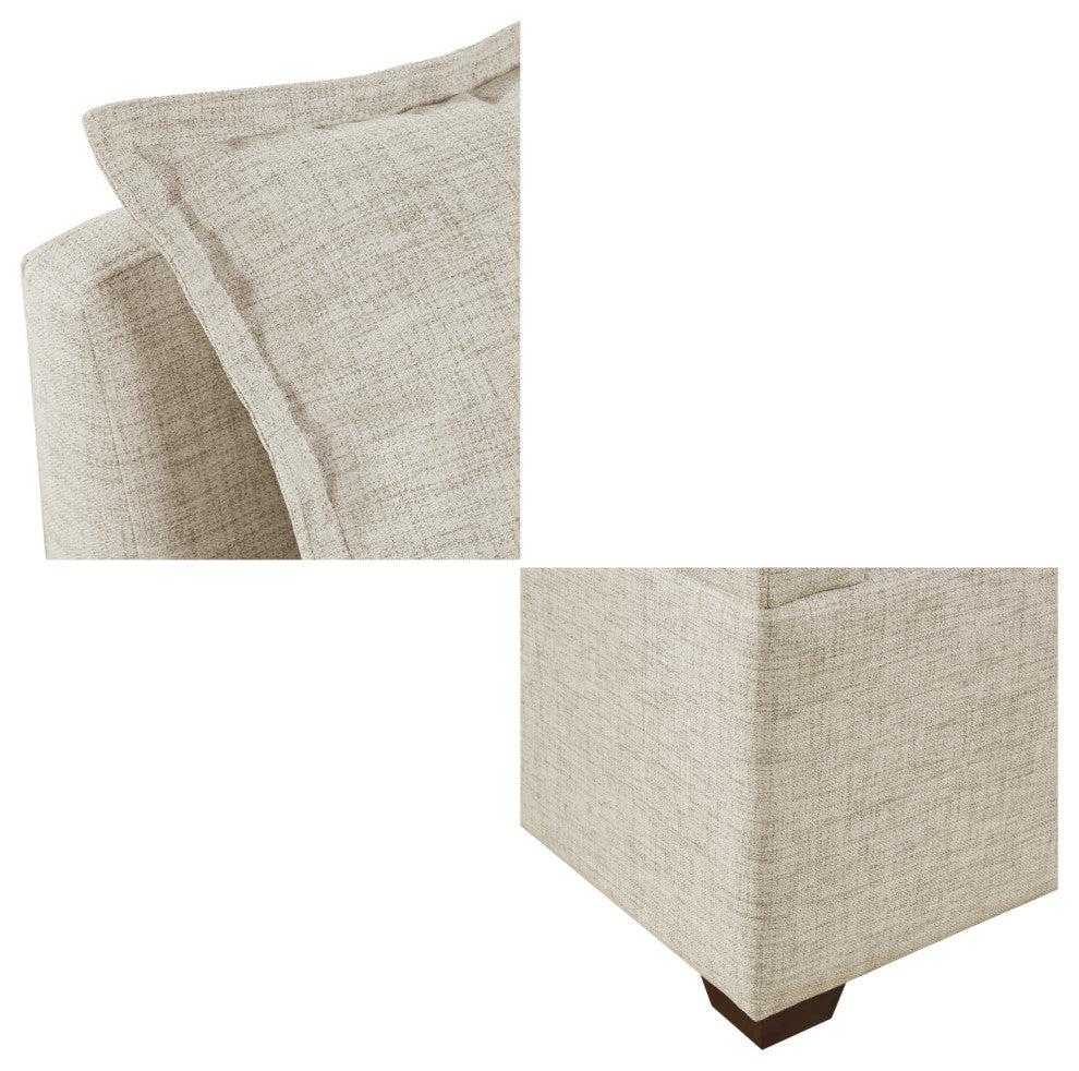 INK+IVY Molly 2-Piece Modular Loveseat Sofa, Linen