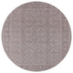 Ahgly Company Indoor Round Mid-Century Modern Area Rugs, 5' Round