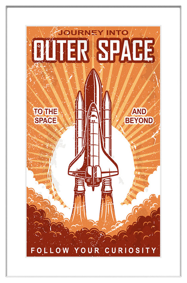 "Outer Space" Framed Art Print